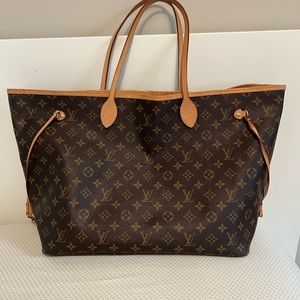 Louis Vuitton Brown Monogram Tote